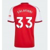 Arsenal Riccardo Calafiori #33 Hjemmedrakt 2026-27 Kortermet